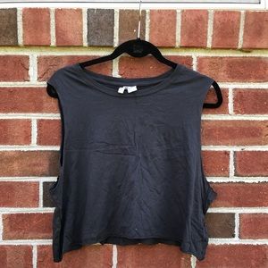 Crop top black